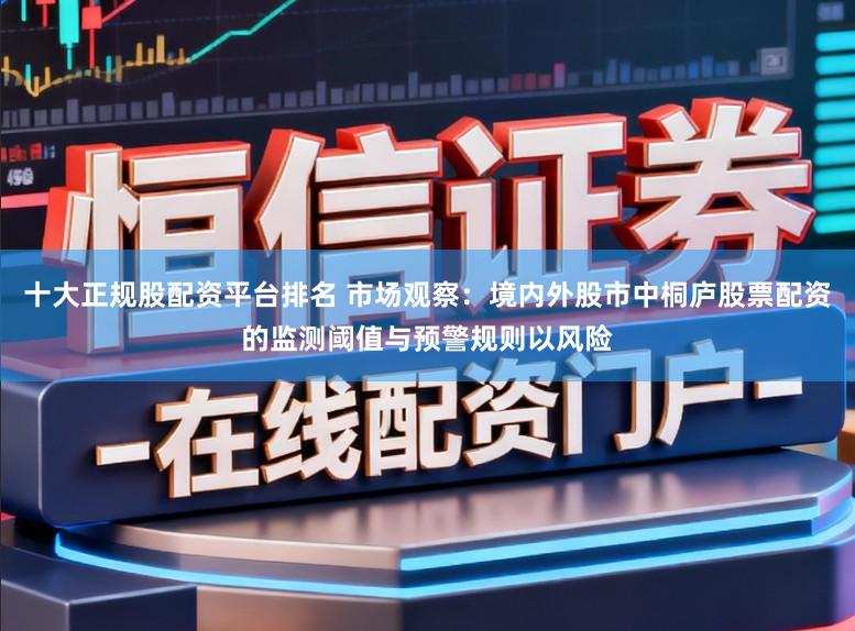 十大正规股配资平台排名 市场观察：境内外股市中桐庐股票配资的监测阈值与预警规则以风险