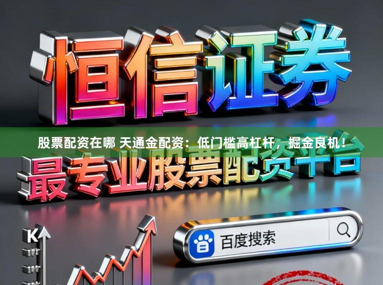 股票配资在哪 天通金配资：低门槛高杠杆，掘金良机！