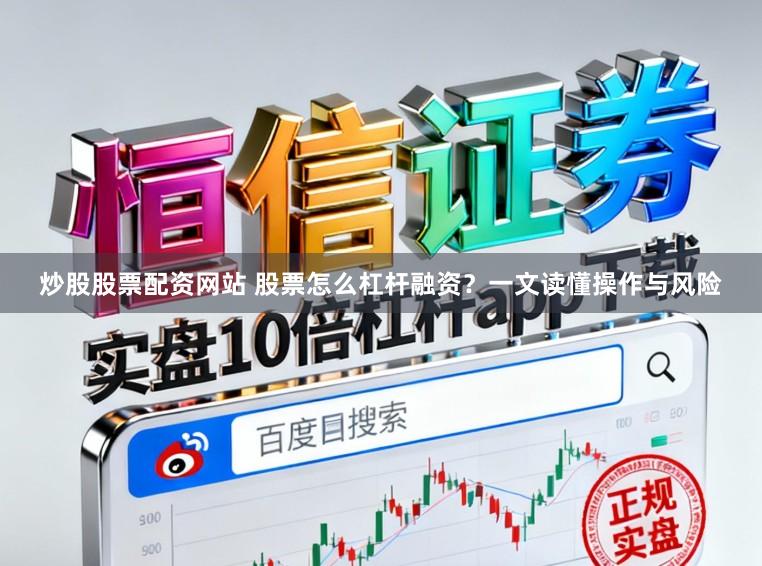 炒股股票配资网站 股票怎么杠杆融资？一文读懂操作与风险
